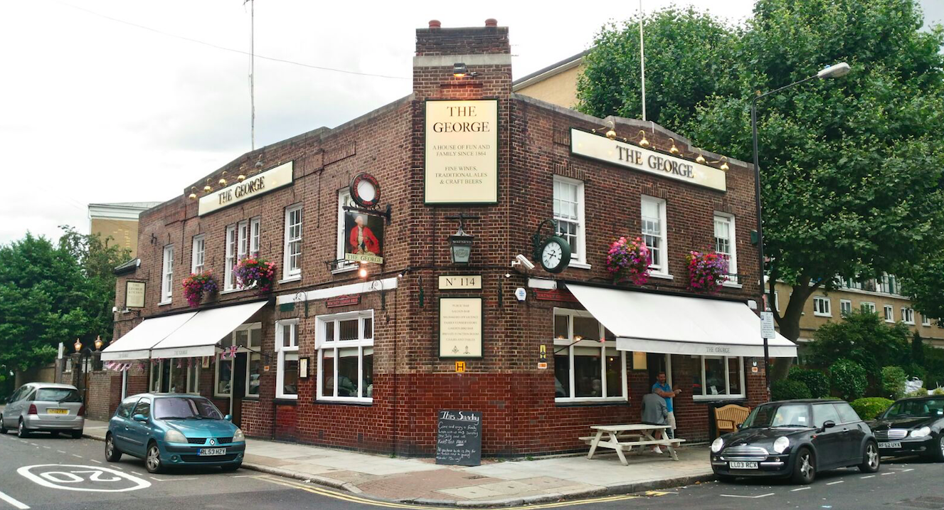 Pub The George, abierto desde 1864 -Londres /Los Foodistas©