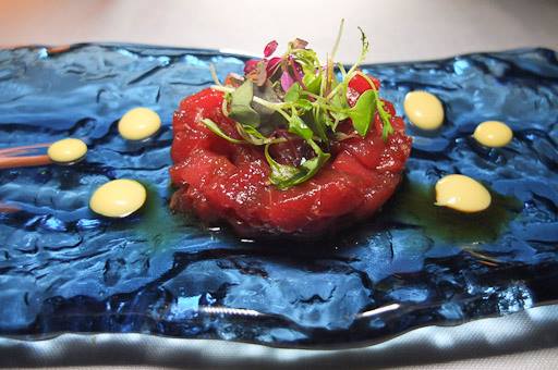 Tartare de atún rojo de Altmella de Mar /Foto: Godo Chillida para Los Foodistas©