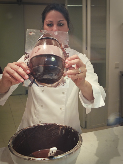 Huevo de chocolate de Chök /Foto: Godo Chillida para Los Foodistas