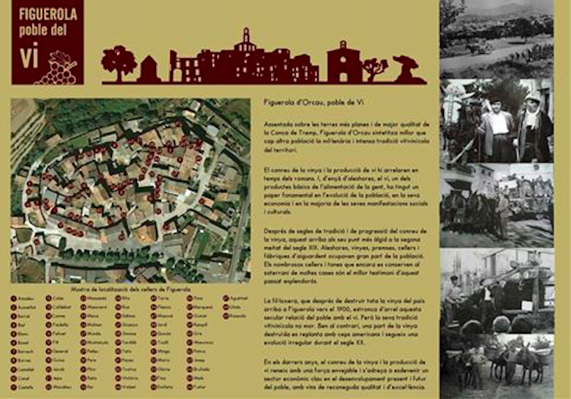 Las casas históricas de Figuerola d’Orcau aun conservan sus anti¡guau bodegas