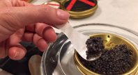 caviar y vodka