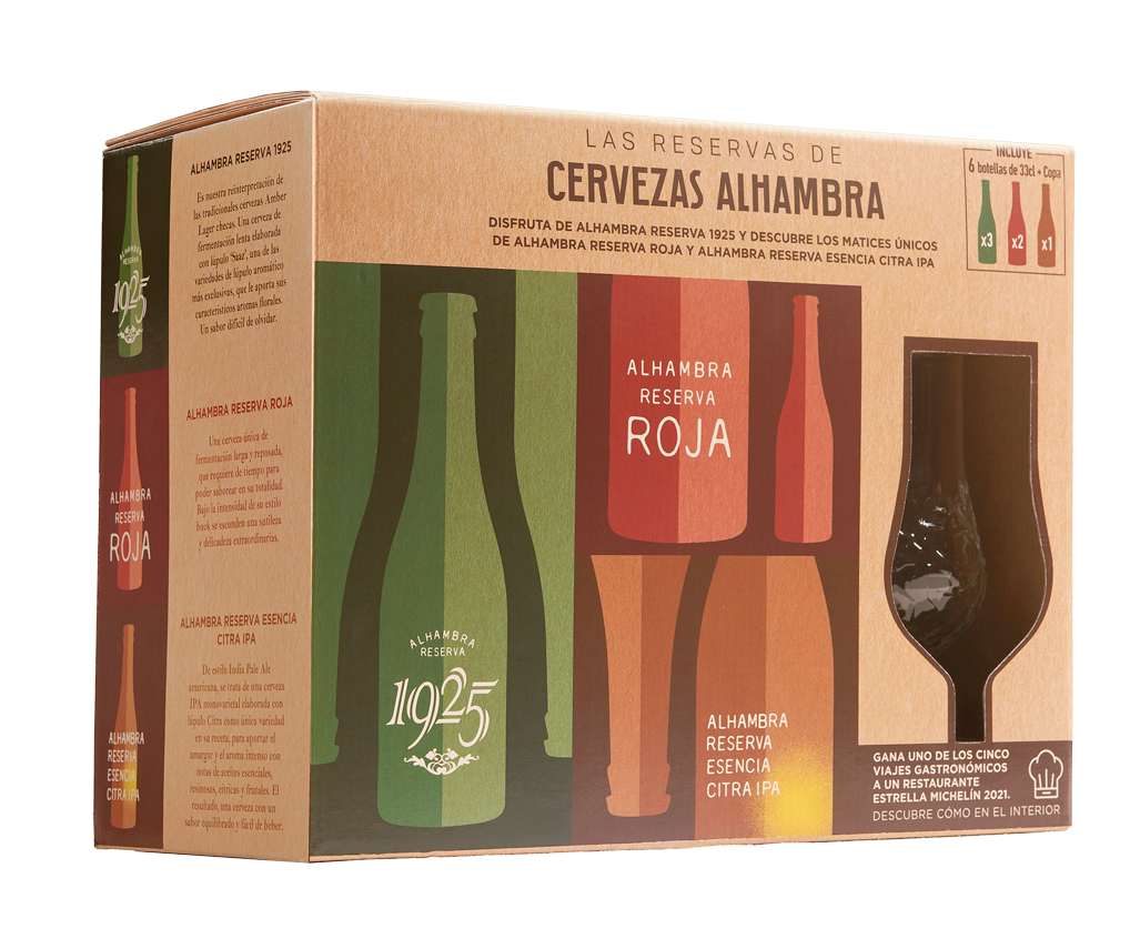 cerveza alhambra - Los Foodistas
